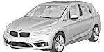 BMW F45 U2892 Fault Code